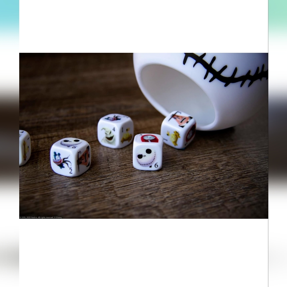 NIB Nightmare Before Christmas Yahtzee